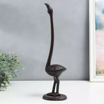 Сувенир чугун "Фламинго" 43х9х12 см