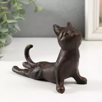 Сувенир чугун "Кот - Приветствие солнца" 16х6,5х10 см