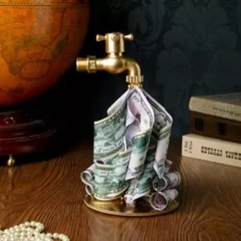 Сувенир «Денежный кран на подставке»