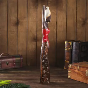 Сувенир дерево "Балийская девушка" 60х10,5х8 см