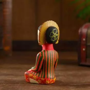 Сувенир дерево "Богослужение" батик 7х6х14 см