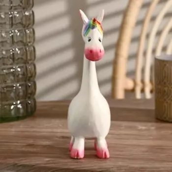 Сувенир дерево "Единорог" 8х19х6 см