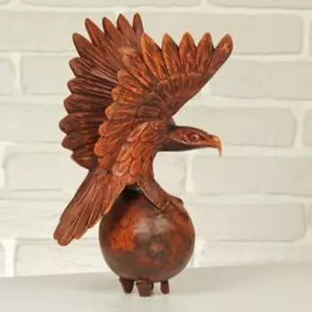 Сувенир дерево "Хищная птица" 30х15х15 см