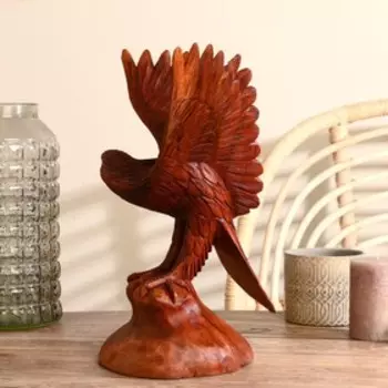 Сувенир «Хищная птица», 401520 см, дерево