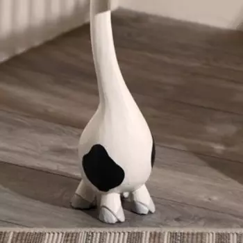 Сувенир дерево "Корова Милка" 50х16х10 см