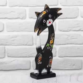 Сувенир дерево "Кошечка" 11х4,5х25 см