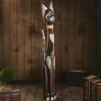 Сувенир дерево "Кошка" 100 см