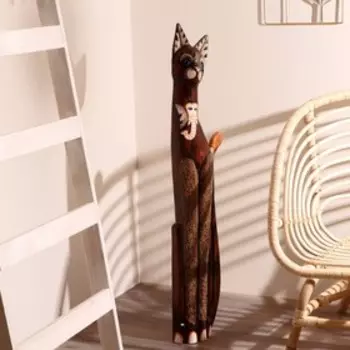 Сувенир дерево "Кошка" 100 см