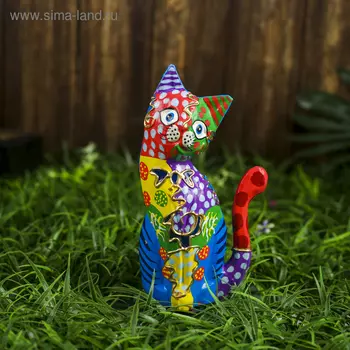 Сувенир дерево "Кошка" 12х4х21 см