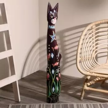 Сувенир дерево "Кошка" 21х7,5х100 см