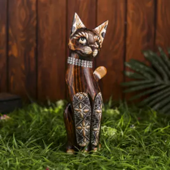 Сувенир дерево "Кошка" 30 см