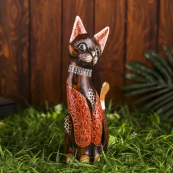 Сувенир дерево "Кошка" 30 см