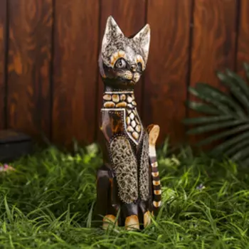 Сувенир дерево "Кошка" 30 см