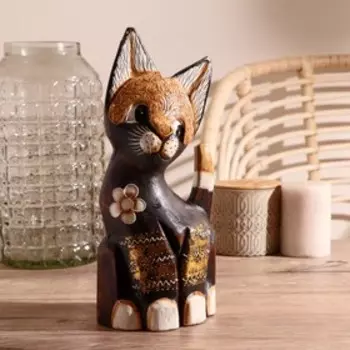 Сувенир дерево "Кошка" 30 см