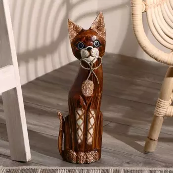 Сувенир дерево "Кошка" 40 см
