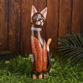 Сувенир дерево "Кошка " 40 см