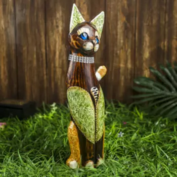 Сувенир дерево "Кошка " 40 см