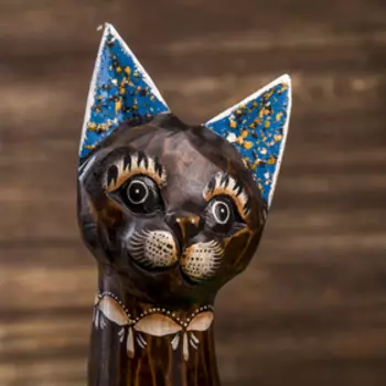 Сувенир дерево "Кошка" 50 см