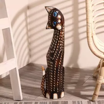 Сувенир дерево "Кошка" 60 см