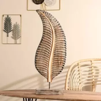 Сувенир дерево "Листья" 70х10х70 см (набор 3 шт)