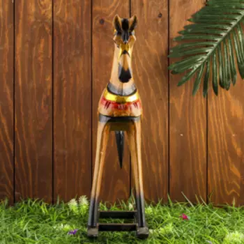 Сувенир дерево "Лошадка качалка" 40х13х43 см