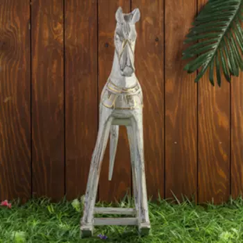 Сувенир дерево "Лошадка-качалка" 45х12х45 см