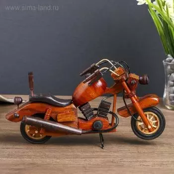 Сувенир дерево "Модель мотоцикла" МИКС 14х23,5х5 см