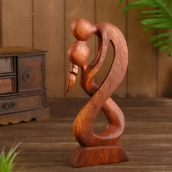 Сувенир дерево "Пара Бесконечность" 30х12х3,5 см