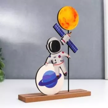 Сувенир дерево "Полёт в космос" 20х4х15,5 см