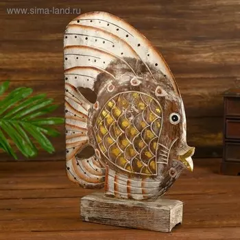 Сувенир дерево "Рыбка" 29х4х50 см