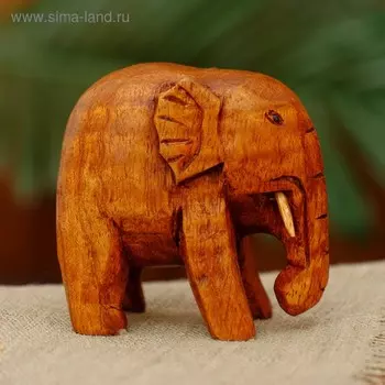 Сувенир дерево "Слонёнок Джамбо" 6х6,5х3,5 см