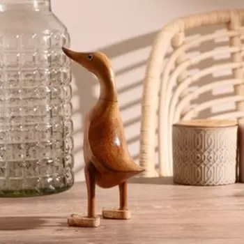 Сувенир "Утка простая" дерево 13х12х23 см