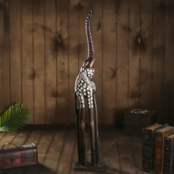 Сувенир дерево "Узорчатый слон" 14х22х100 см