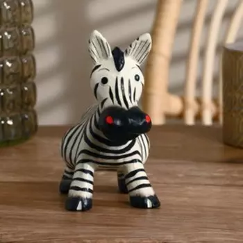 Сувенир дерево "Зебра" 16х15х7 см