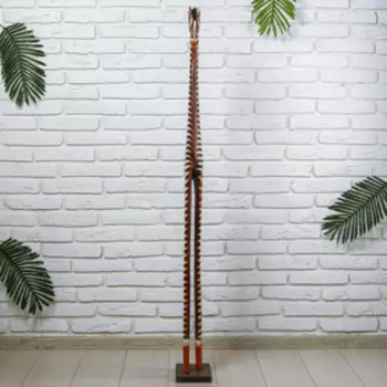 Сувенир дерево "Зебра" 23х15х150 см