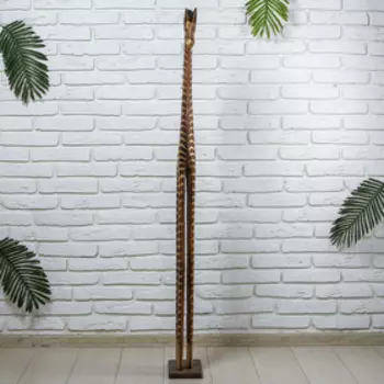 Сувенир дерево "Зебра" 23х15х150 см