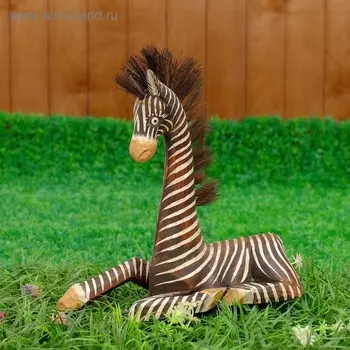 Сувенир дерево "Зебра Ади" 32х17х31 см