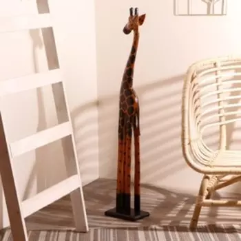 Сувенир дерево "Жираф пятнистые ноги" 14х22х100 см