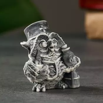 Сувенир "Филин Доктор" 6см