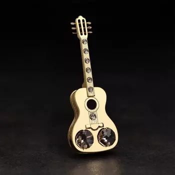 Сувенир "Гитара", с кристаллами