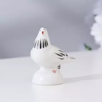 Сувенир "Голубок", высота 5 см, фарфор