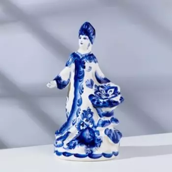 Фигурка фарфор гжель «Хозяйка медной горы»