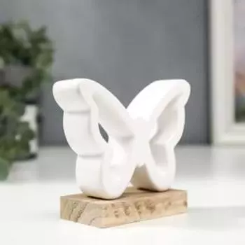 Сувенир керамика, дерево "Бабочка" 9,5х4,5х10,8 см