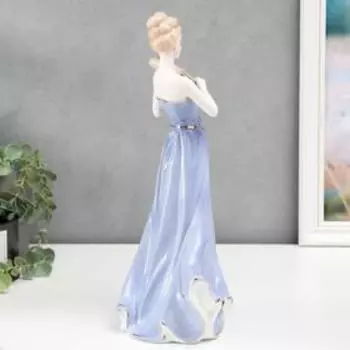 Сувенир керамика "Девушка-скрипачка" 35х16х11,5 см