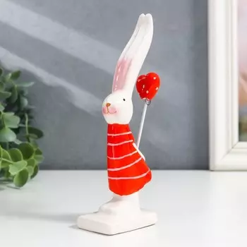 Сувенир керамика "На крыльях любви" 3,5х9х15,5 см