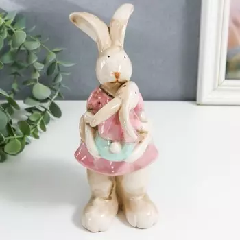 Сувенир керамика "На руках у мамочки" 13х8,5х20,5 см