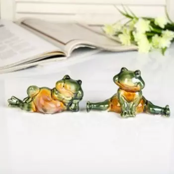 Фигурка керамика «Смешной лягушонок», 6.59.513 (9.5) см, МИКС