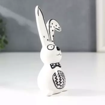 Сувенир керамика "Зайчишка пузико-арбузико" 5х3,5х10,7 см