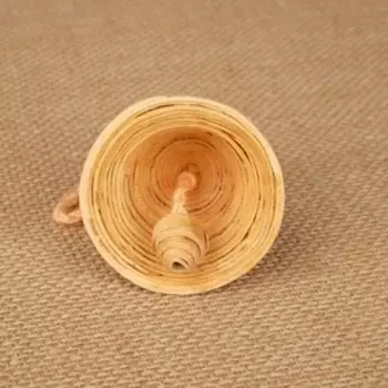 Сувенир "Колокольчик на подвеске", береста