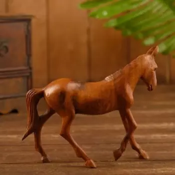 Сувенир "Конь" дерево 20х5х15 см